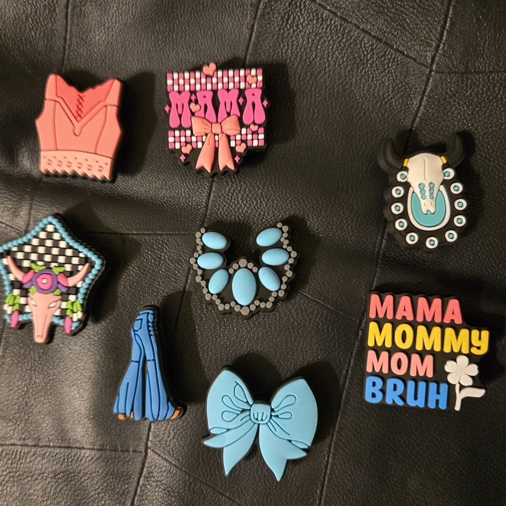 8pc Croc Charms Set